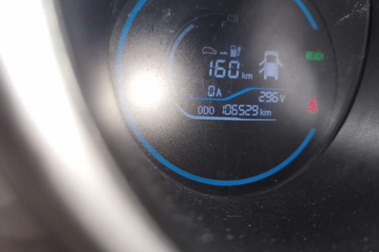 Used ORA Black Cat 2019 301km Standard Edition Odometer Close Up