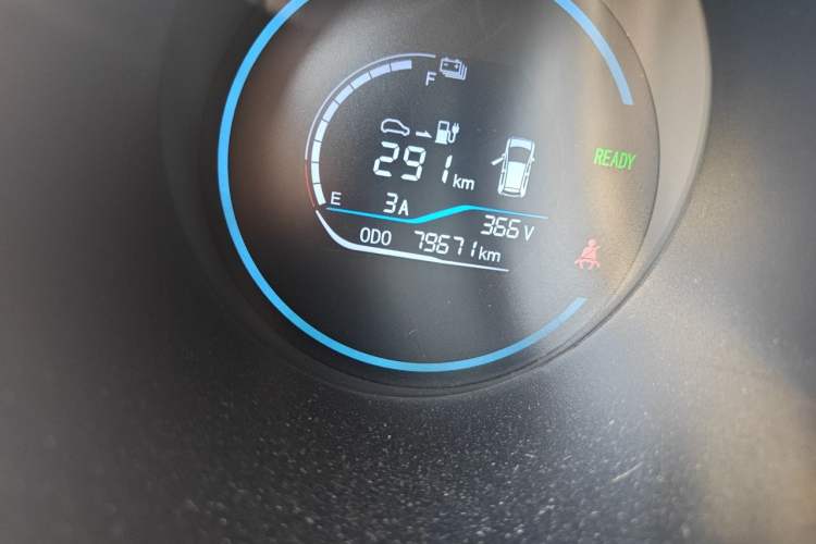 Used ORA Black Cat 2019 351 km Family Edition Odometer Close Up