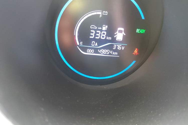 Used ORA Black Cat 2019 351 km Goddess Edition Odometer Close Up