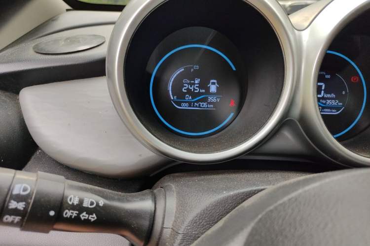Used ORA Black Cat 2019 351 km Fun Edition Odometer Close Up