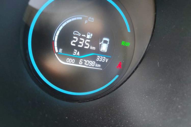 Used ORA Black Cat 2019 310km Fun Edition Odometer Close Up