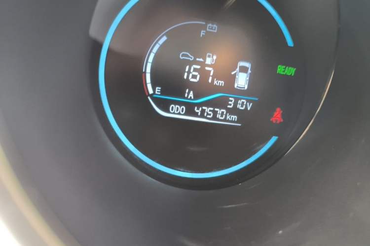 Used ORA Black Cat 2019 310km Fun Edition Odometer Close Up