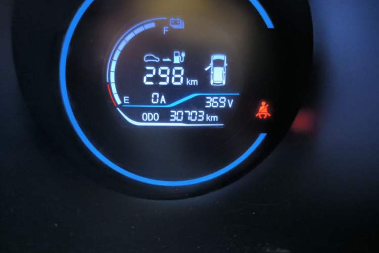Used ORA Black Cat 2019 351 km Goddess Edition Odometer Close Up