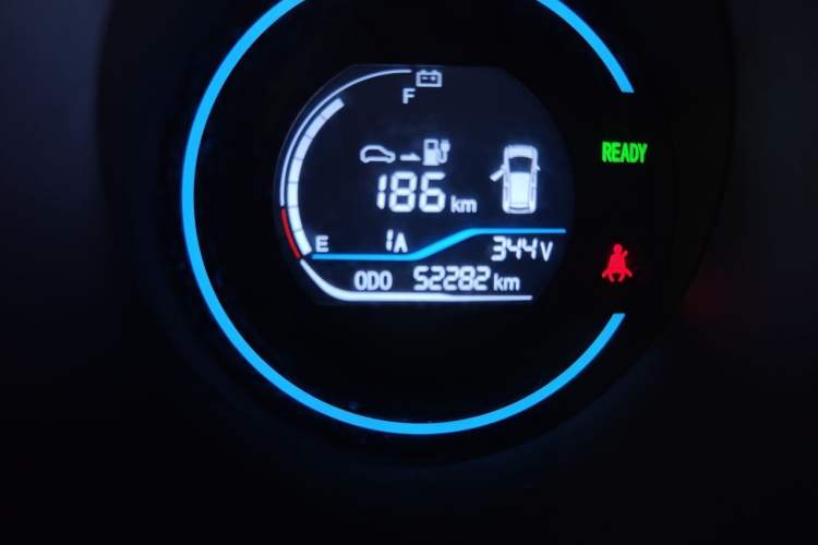 Used ORA Black Cat 2019 351 km Family Edition Odometer Close Up