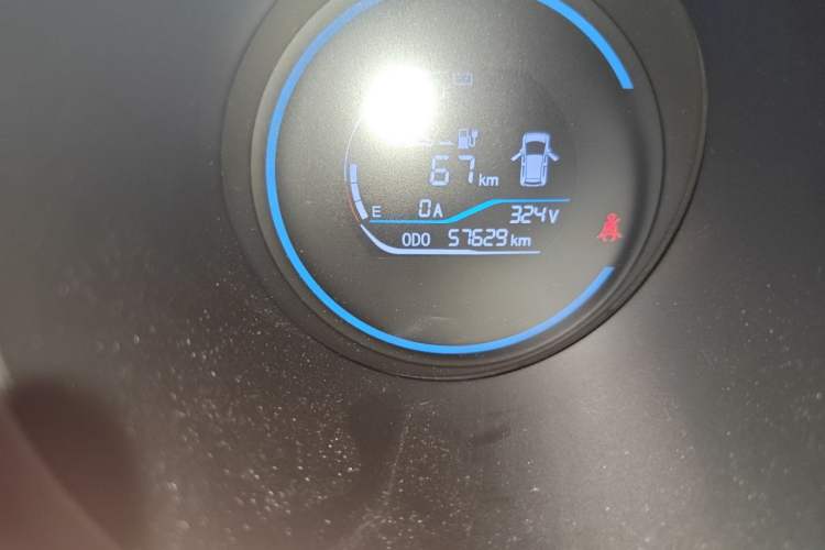 Used ORA Black Cat 2019 351 km Fun Edition Odometer Close Up