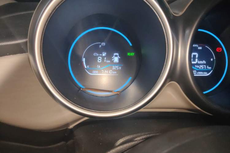 Used ORA Black Cat 2019 351 km Fun Edition Odometer Close Up