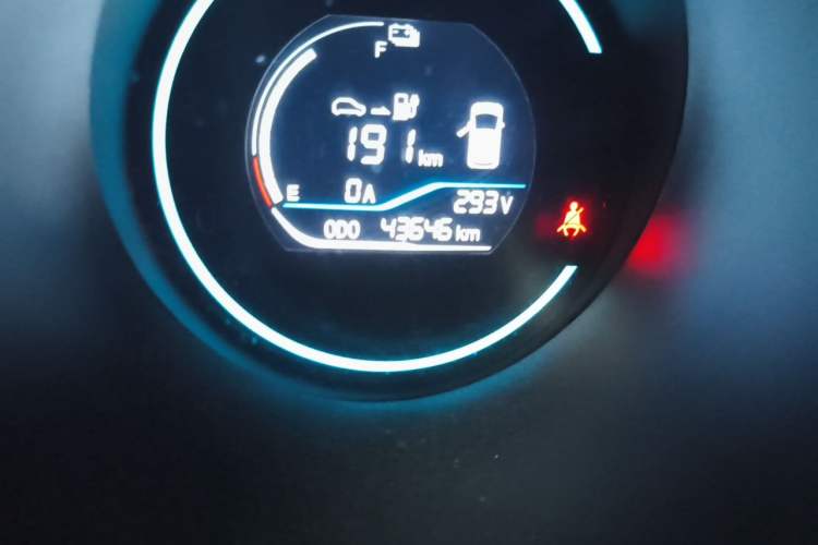 Used ORA Black Cat 2019 301km Standard Edition Odometer Close Up