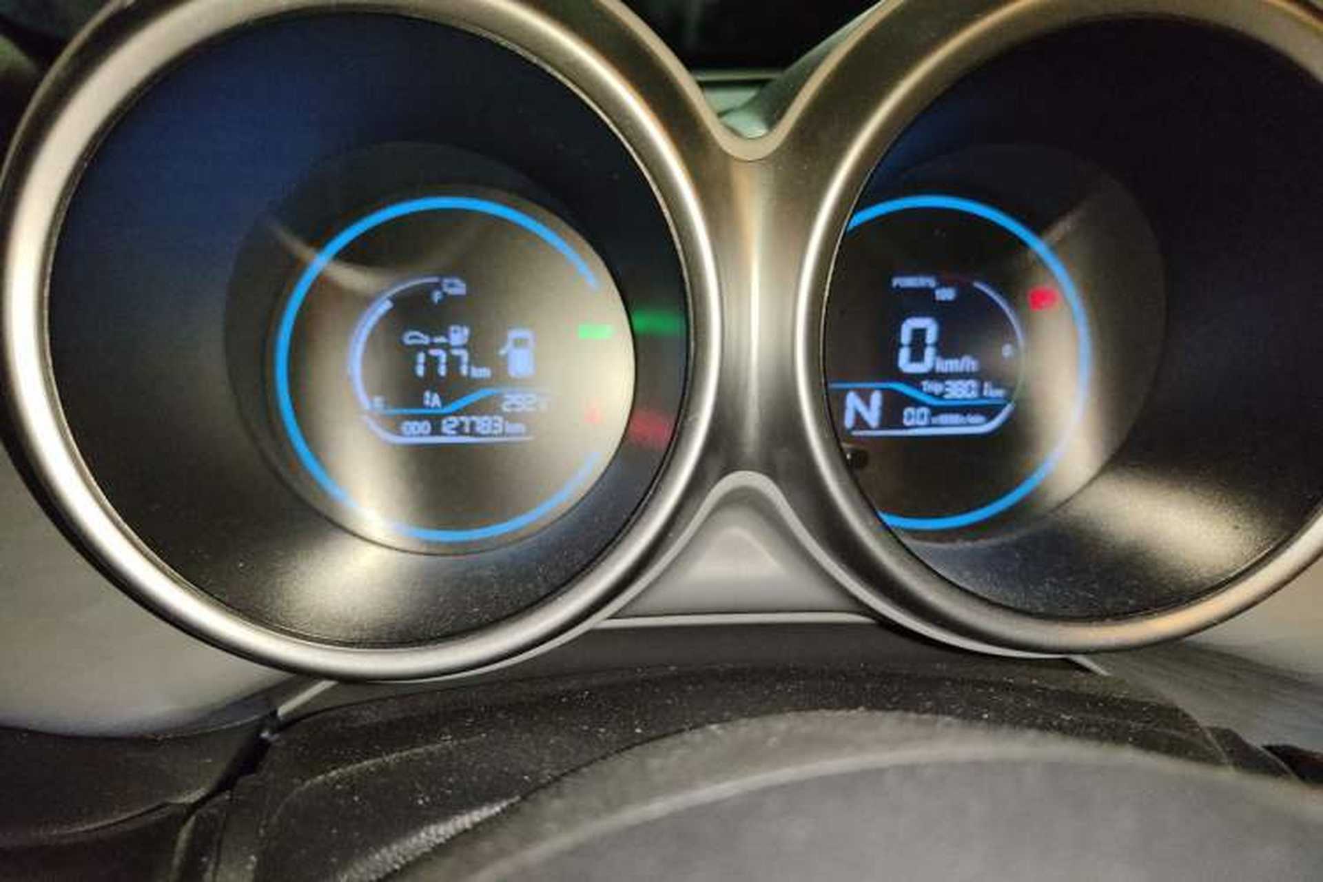 Used ORA Black Cat 2019 301km Standard Edition Odometer Close Up