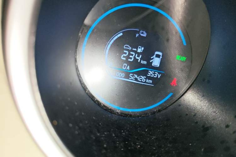 Used ORA Black Cat 2019 351 km Goddess Edition Odometer Close Up