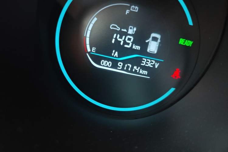 Used ORA Black Cat 2019 351 km Goddess Edition Odometer Close Up