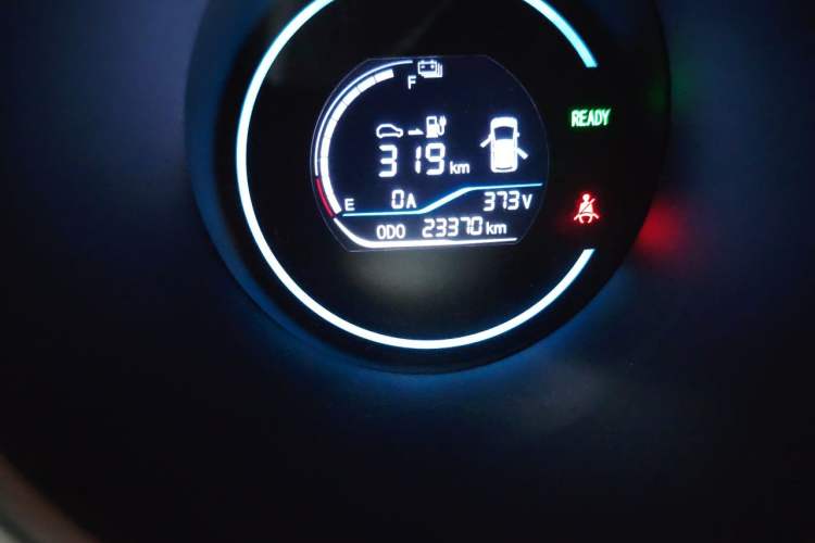 Used ORA Black Cat 2019 351 km Goddess Edition Odometer Close Up