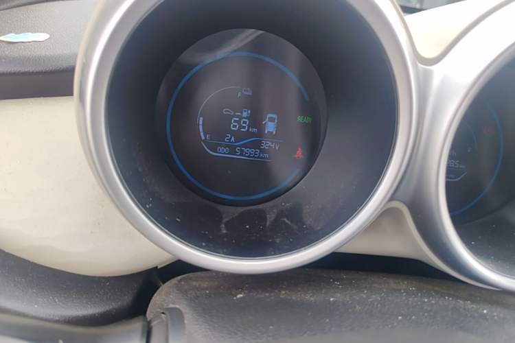 Used ORA Black Cat 2019 351 km Goddess Edition Odometer Close Up