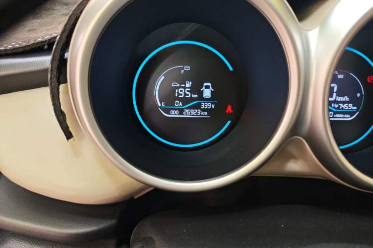 Used ORA Black Cat 2019 351 km Goddess Edition Odometer Close Up