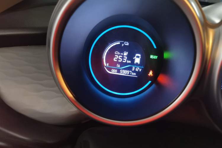 Used ORA Black Cat 2019 301km Standard Edition Odometer Close Up