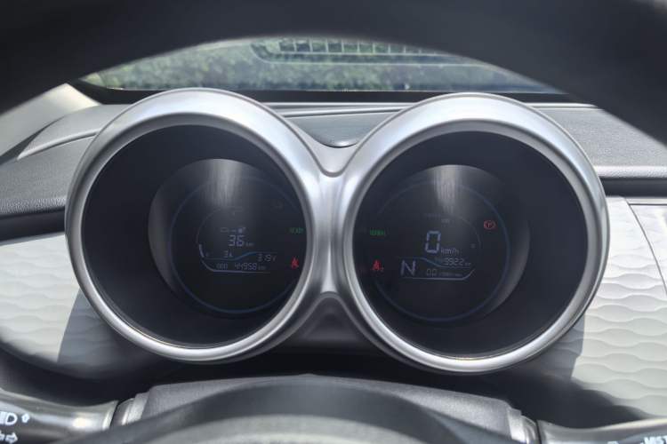 Used ORA Black Cat 2019 351 km Family Edition Odometer Close Up