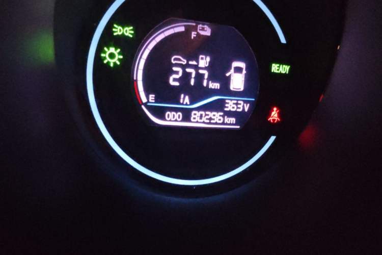 Used ORA Black Cat 2019 351 km Lingzhi Edition Odometer Close Up