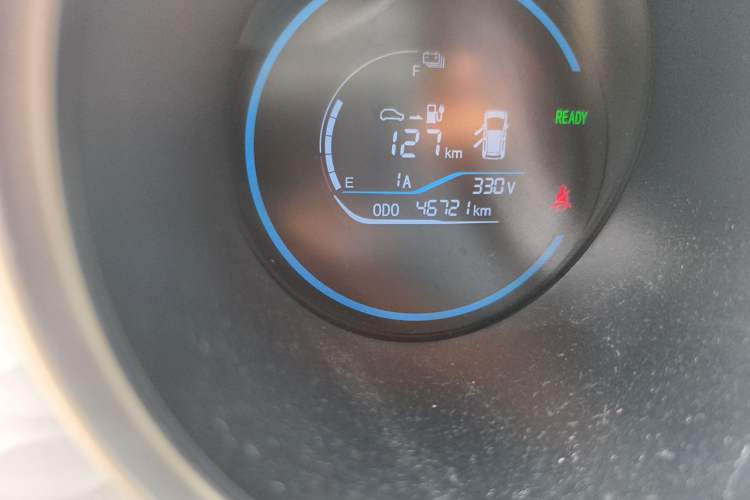 Used ORA Black Cat 2019 351 km Family Edition Odometer Close Up
