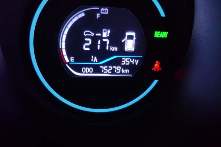 Used ORA Black Cat 2019 351 km Goddess Edition Odometer Close Up