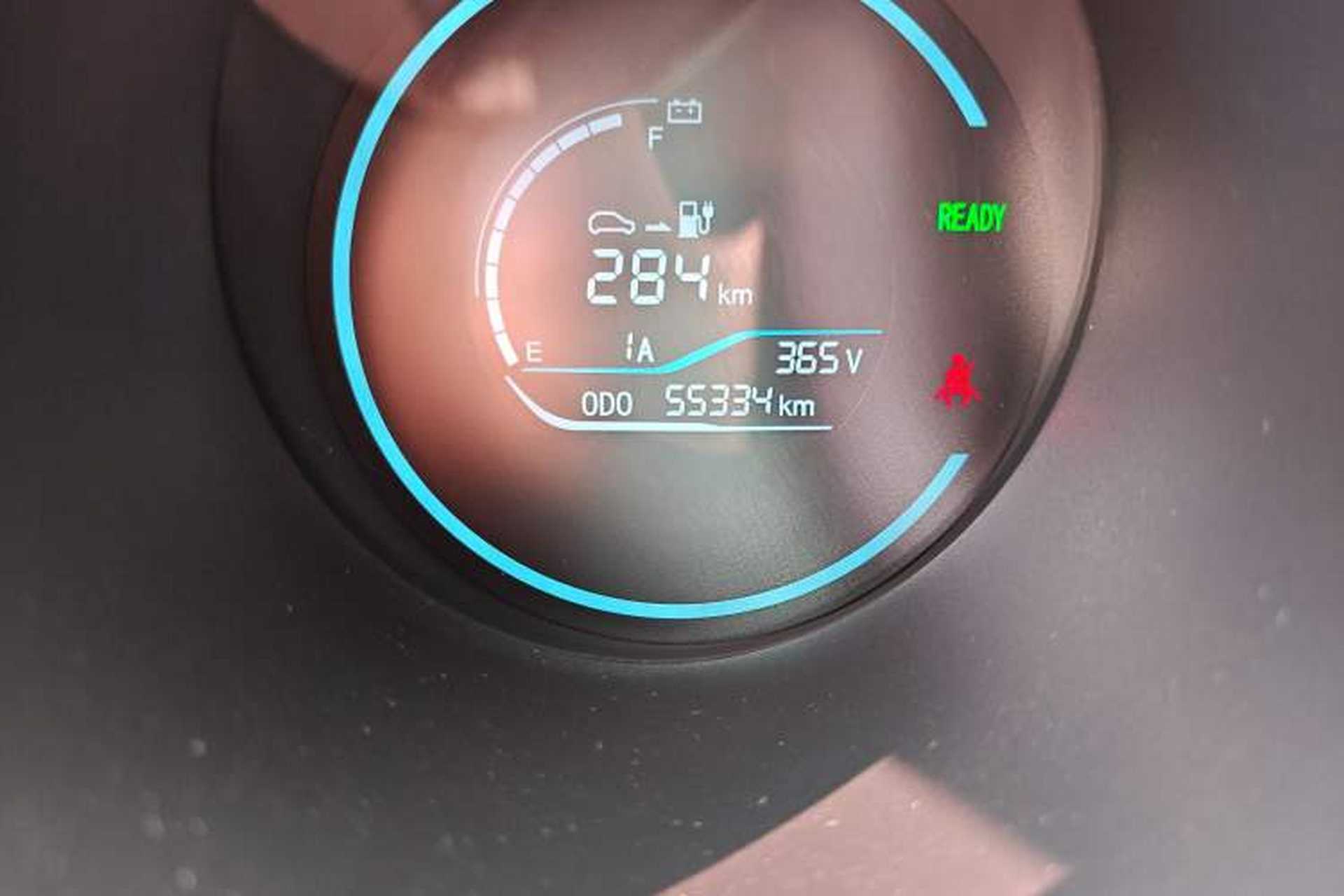 Used ORA Black Cat 2019 351 km Goddess Edition Odometer Close Up