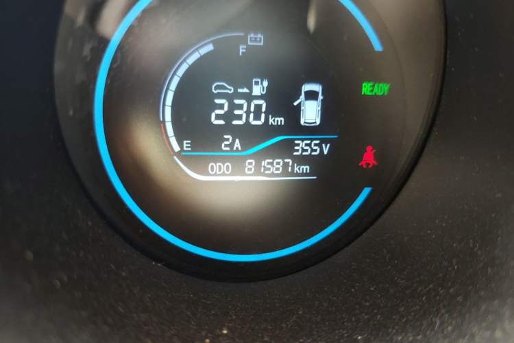 Used ORA Black Cat 2019 351 km Lingzhi Edition Odometer Close Up