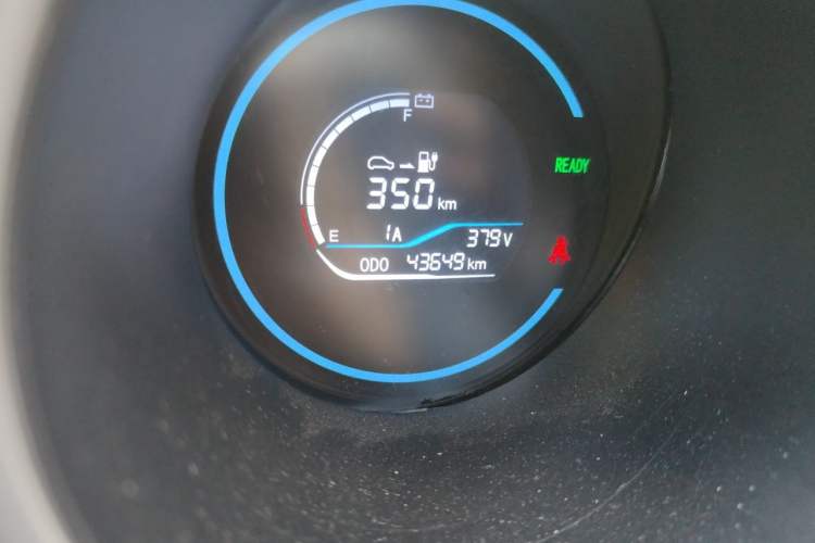 Used ORA Black Cat 2019 351 km Fun Edition Odometer Close Up