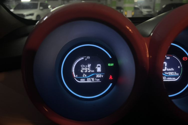 Used ORA Black Cat 2019 351 km Goddess Edition Odometer Close Up