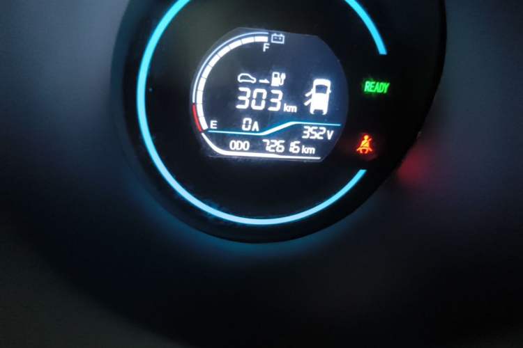 Used ORA Black Cat 2019 310km Fun Edition Odometer Close Up