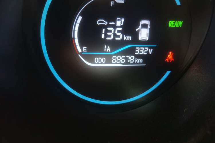 Used ORA Black Cat 2019 351 km Goddess Edition Odometer Close Up