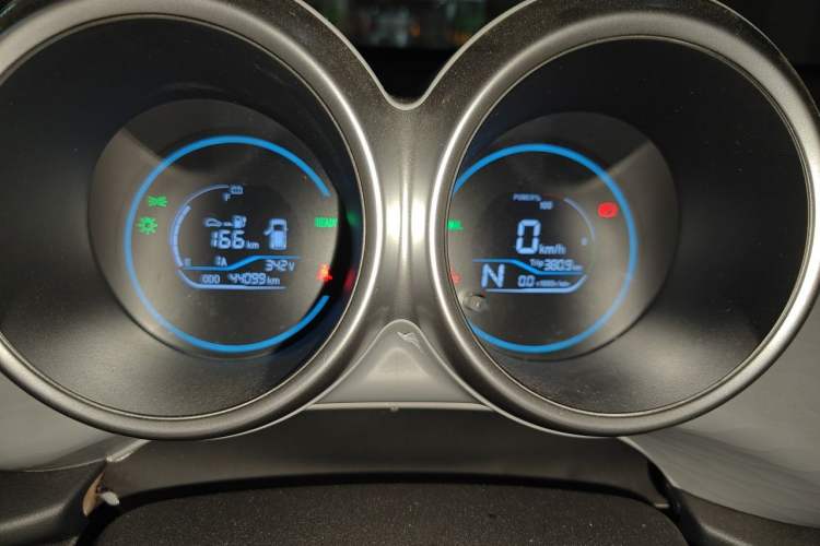 Used ORA Black Cat 2019 351 km Fun Edition Odometer Close Up