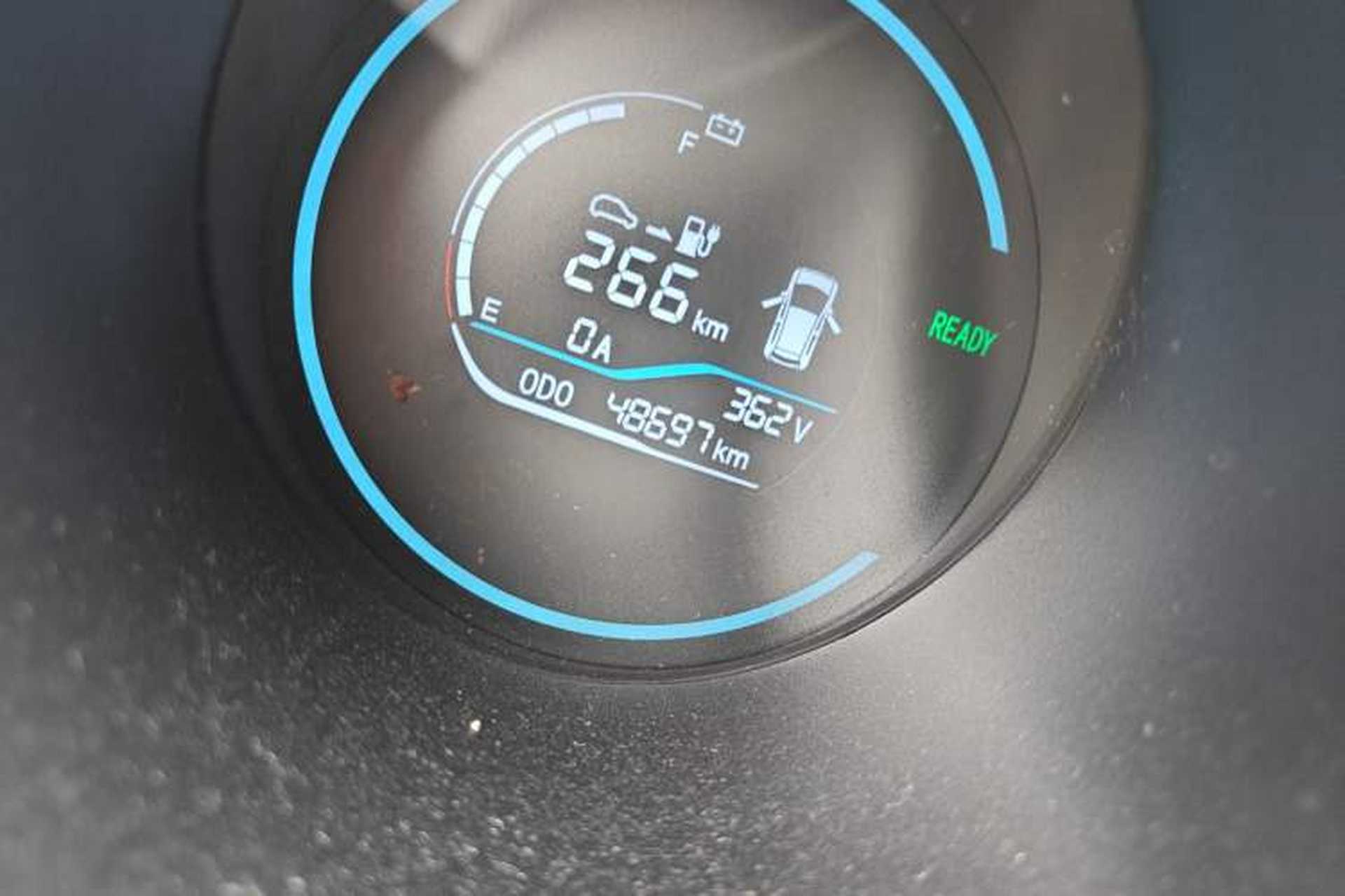 Used ORA Black Cat 2019 351 km Goddess Edition Odometer Close Up