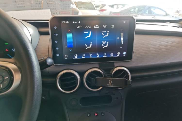 Used ORA Black Cat 2021 351 km Luxury Version Audio And AC Panel