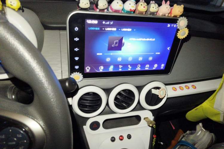 Used ORA Black Cat 2021 351 km Luxury Version Audio And AC Panel