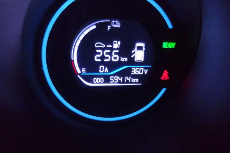 Used ORA Black Cat 2021 351 km Luxury Version Odometer Close Up