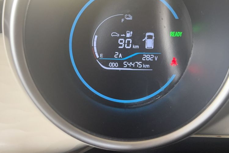 Used ORA Black Cat 2021 301 km Basic Version Odometer Close Up