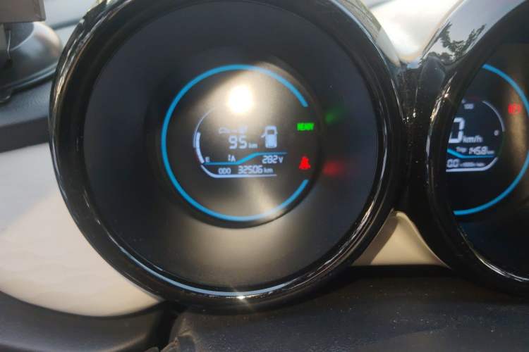 Used ORA Black Cat 2021 301 km Basic Version Odometer Close Up