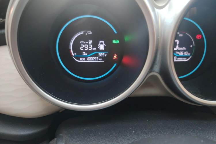 Used ORA Black Cat 2021 351 km Standard Version Odometer Close Up