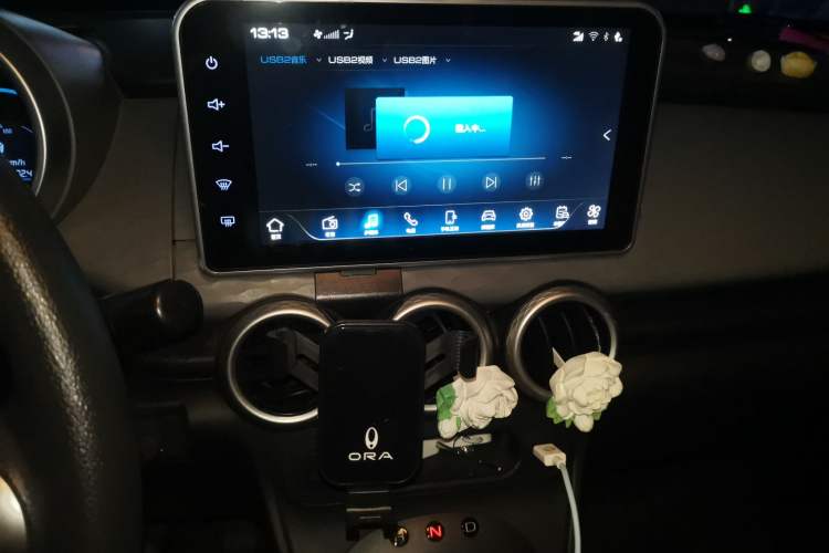 Used ORA Black Cat 2021 301 km Basic Version Audio And AC Panel