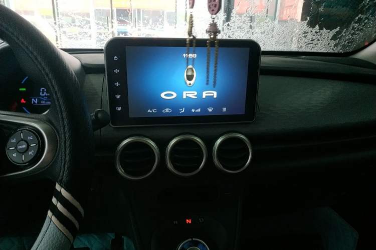 Used ORA Black Cat 2021 301 km Basic Version Audio And AC Panel