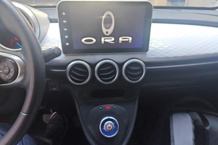 Used ORA Black Cat 2021 351 km Luxury Version Audio And AC Panel