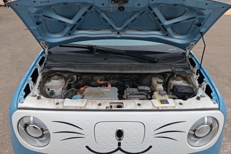 Used ORA Black Cat 2021 301 km Basic Version Engine Bay
