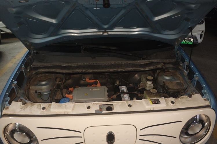Used ORA Black Cat 2021 301 km Basic Version Engine Bay