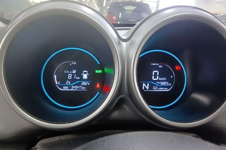 Used ORA Black Cat 2021 301 km Basic Version Instrument Cluster
