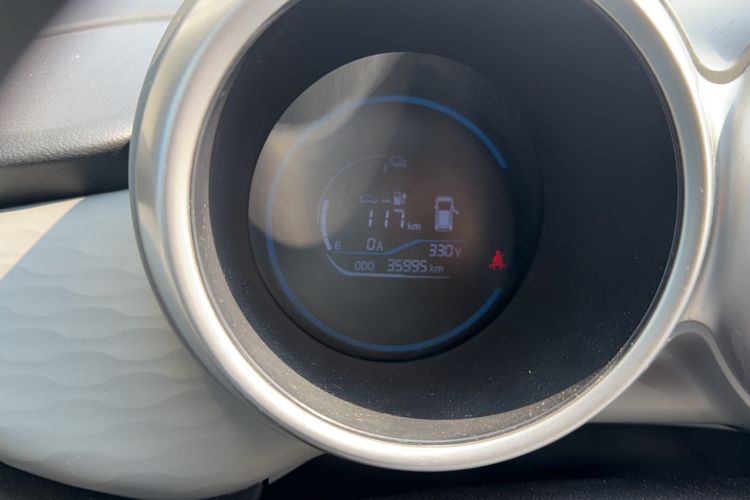 Used ORA Black Cat 2021 351 km Standard Version Odometer Close Up