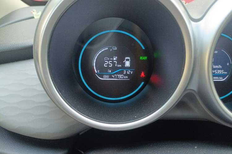 Used ORA Black Cat 2021 301 km Basic Version Odometer Close Up