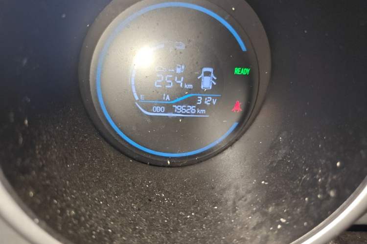 Used ORA Black Cat 2021 301 km Basic Version Odometer Close Up