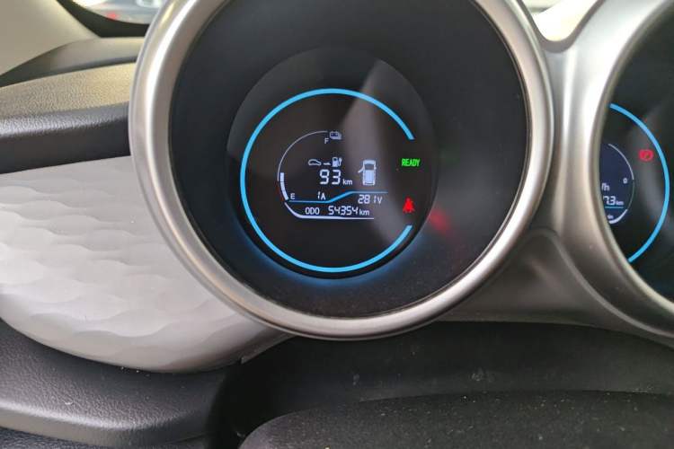 Used ORA Black Cat 2021 301 km Basic Version Odometer Close Up