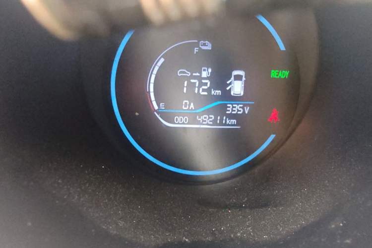 Used ORA Black Cat 2021 351 km Standard Version Odometer Close Up
