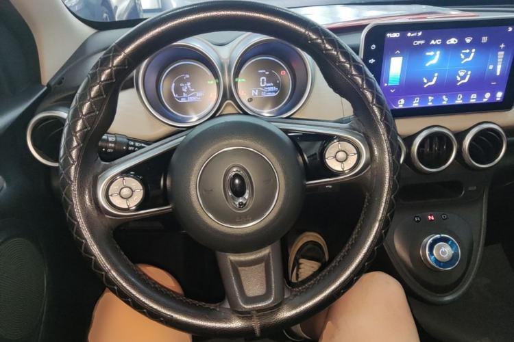 Used ORA Black Cat 2021 351 km Luxury Version Steering Wheel
