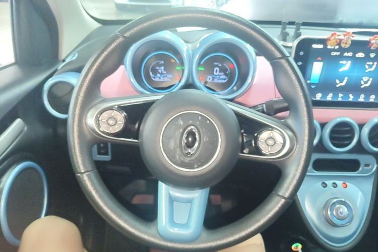 Used ORA Black Cat 2021 351 km Luxury Version Steering Wheel