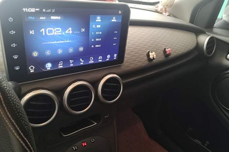 Used ORA Black Cat 2021 351 km Luxury Version Audio And AC Panel
